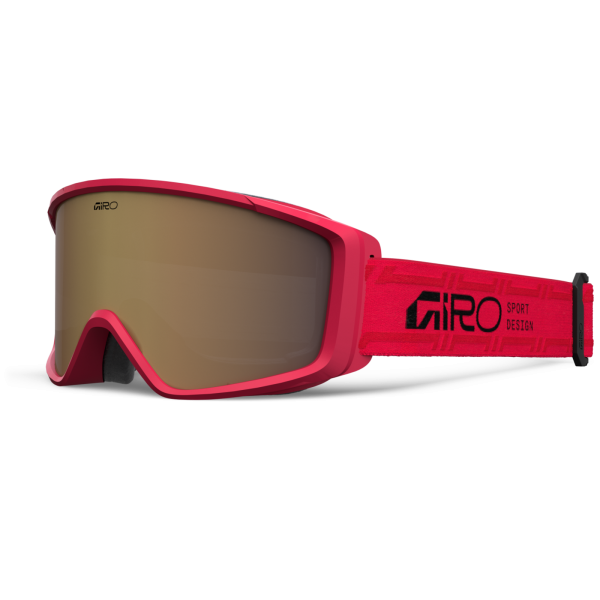 Giro Eyewear Index 2.0 Basic Goggle one size red stacked amber rose S2 Unisex
