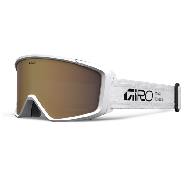 Giro Eyewear Index 2.0 Basic Goggle one size white stacked amber rose S2 Unisex