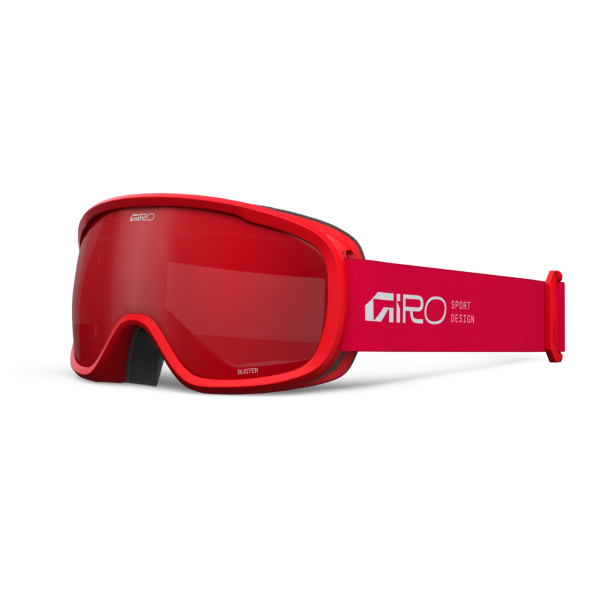 Giro Eyewear Buster Flash Goggle one size red stacked amber scarlet S2 Unisex