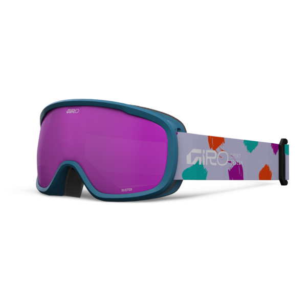 Giro Eyewear Buster Flash Goggle one size teal painted amber pink S2 Unisex