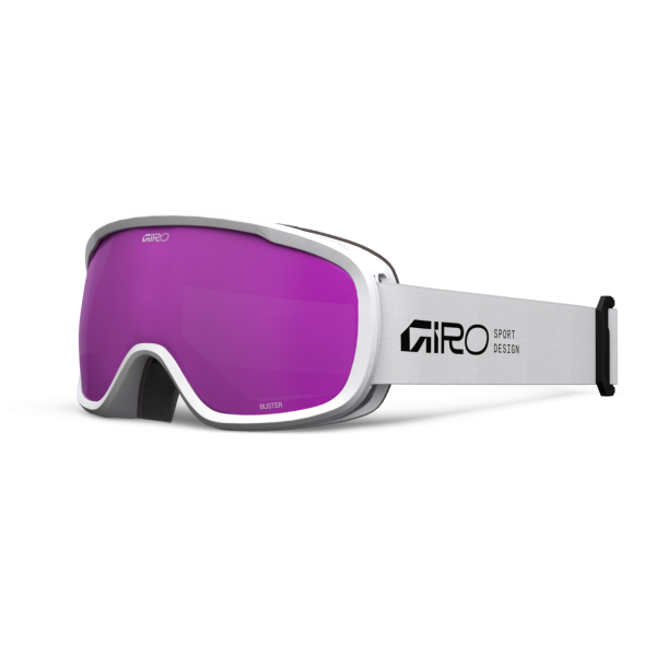 Giro Eyewear Buster Flash Goggle one size white stacked amber pink S2 Unisex