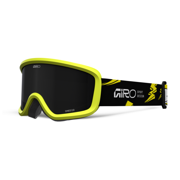 Giro Eyewear Chico 2.0 Flash Goggle one size yellow bolts ultra black S3 Unisex