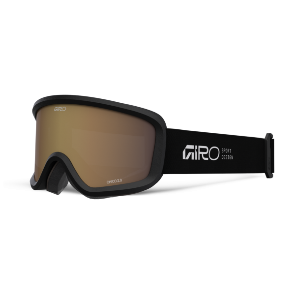 Giro Eyewear Chico 2.0 Basic Goggle one size black stacked amber rose S2 Unisex