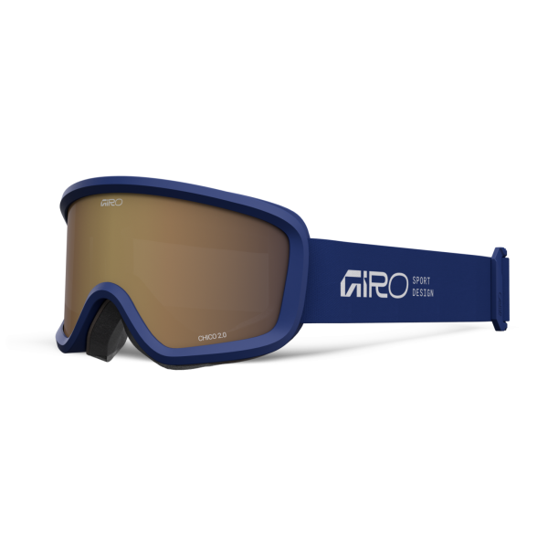 Giro Eyewear Chico 2.0 Basic Goggle one size blue stacked amber rose S2 Unisex