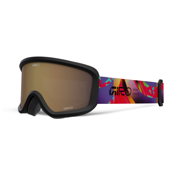 Giro Eyewear Chico 2.0 Basic Goggle one size multi flow amber rose S2 Unisex