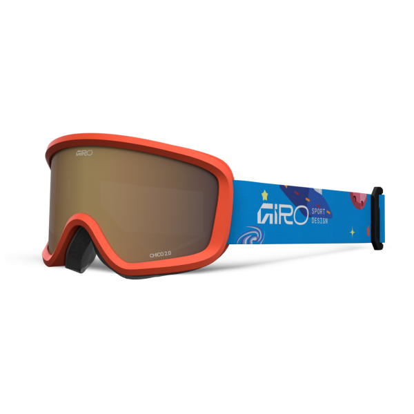 Giro Eyewear Chico 2.0 Basic Goggle one size blue rocket amber rose S2 Unisex
