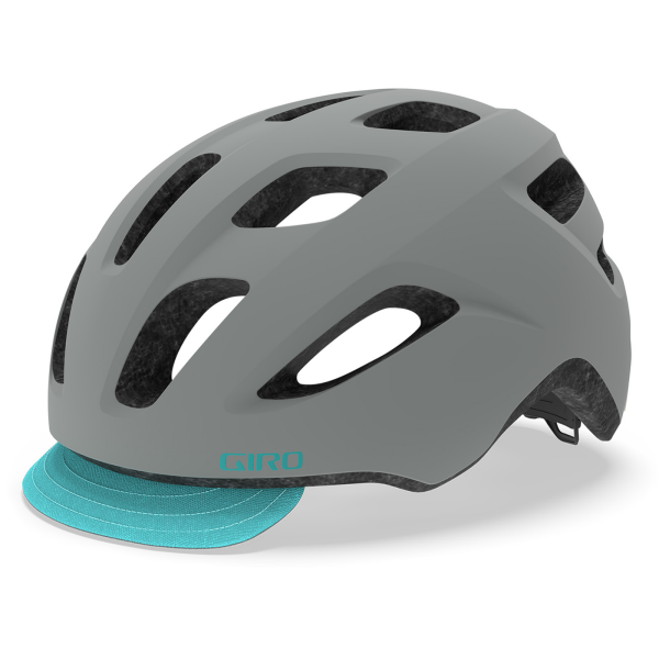 Giro Cycling W Trella MIPS Helmet one size matte grey/dark teal Damen