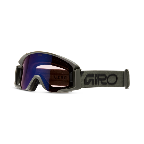 Giro Dropline MTB VIVID Goggle one size dark sage,vivid trail+clear Unisex
