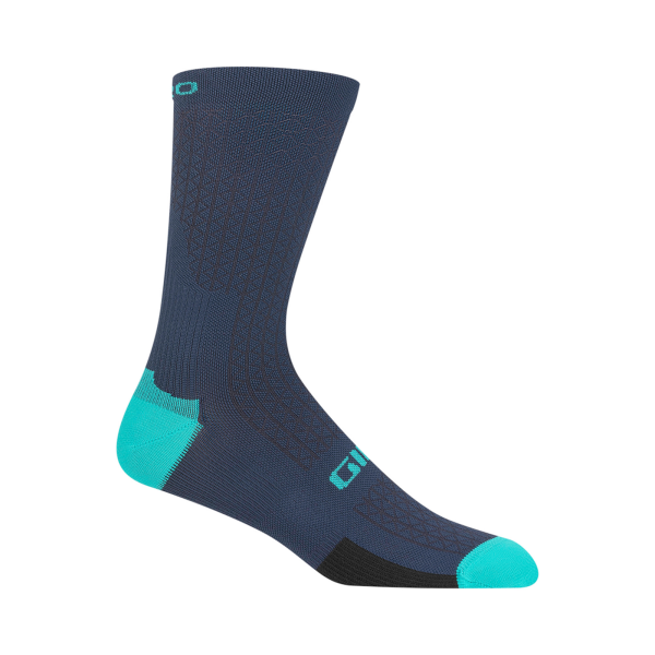 Giro Cycling HRC Sock II M phantom blue/screaming teal Unisex