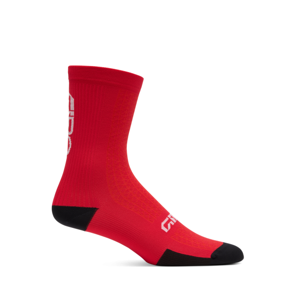 Giro HRC Sock S flame red Unisex