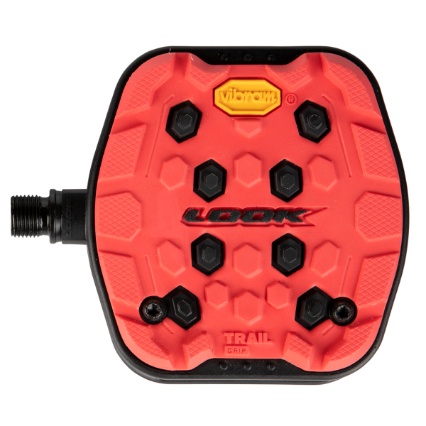 Look TRAIL GRIP RED one size red