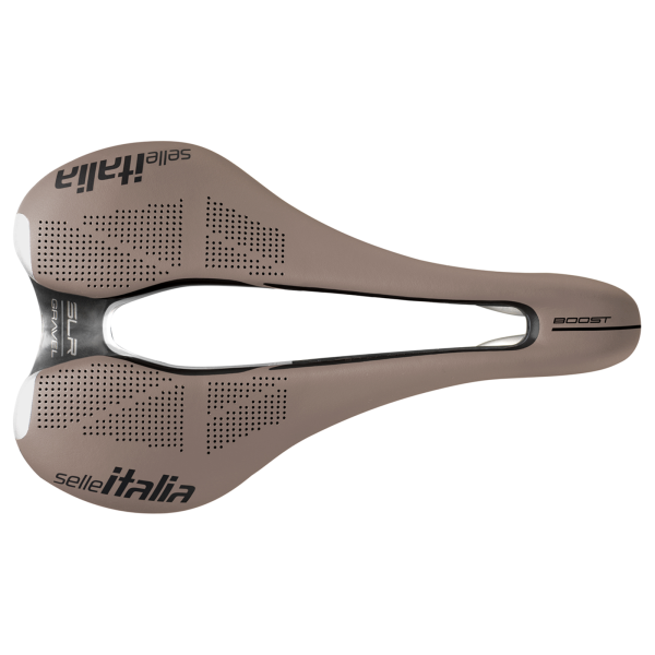 Selle Italia SLR Boost Gravel TI 316 Superflow S3 brown Unisex
