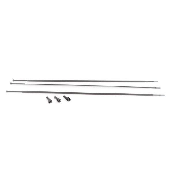 Zipp Spoke and Nipple 264mm Straight Roam 30 26 Qty 3 one size black