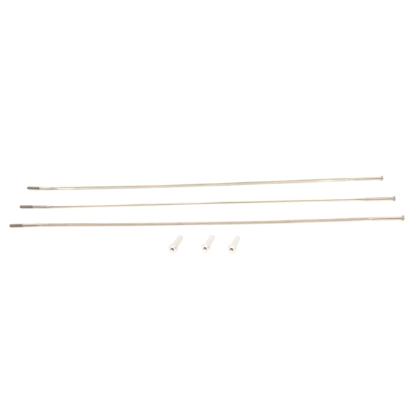 Zipp Spoke and Nipple 270mm CX-Ray Straight Pull Qty 3 one size silver