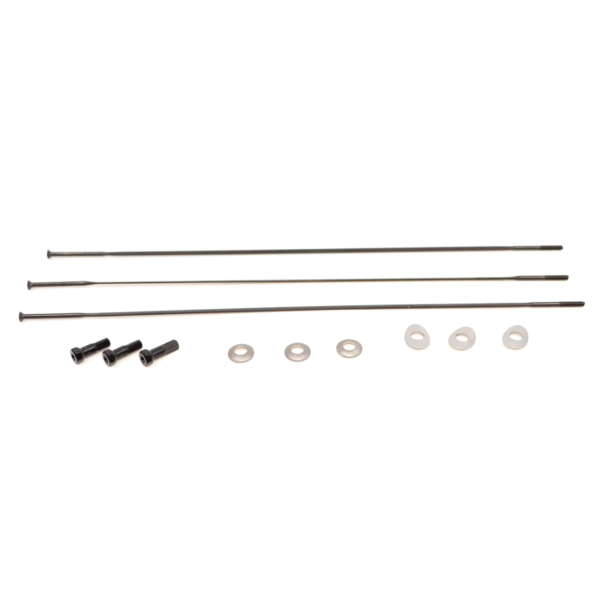 Zipp Spoke and Nipple 210mm CX-Ray Straight Pull Qty 3 one size black