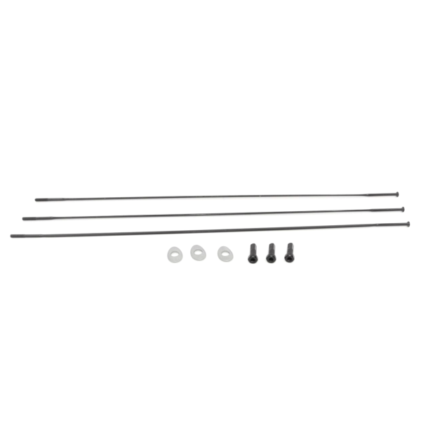 Zipp Spoke and Nipple 258mm CX-Sprint StraightPull Qty3 one size black