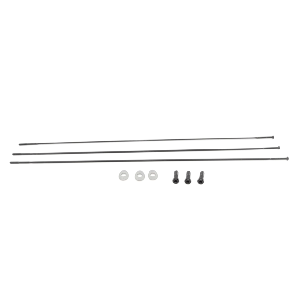 Zipp Spoke and Nipple 274mm CX-Sprint StraightPull Qty3 one size black