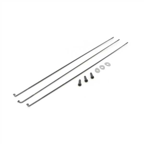 Zipp Spoke and Nipple 268mm CX-Sprint J-Bend Qty 3 one size black