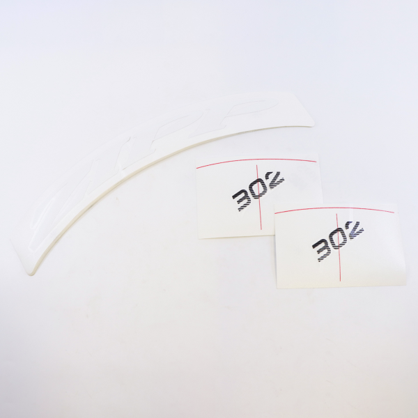 Zipp Wheel Decal Kit Zipp 302 RimBrake Single Rim white one size white