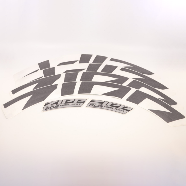 Zipp Wheel Decal Kit 808 model year 2021 Logo one size grey