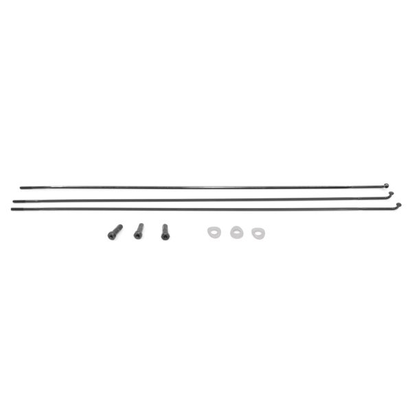 Zipp Spoke and Nipple 298mm CX-Sprint J-Bend Qty 3 one size