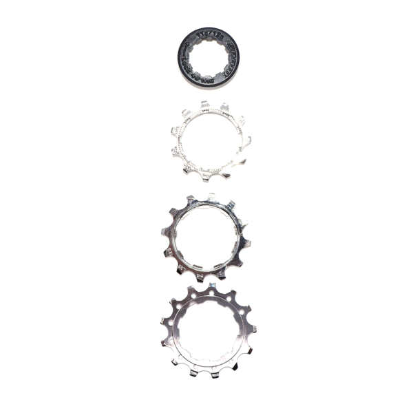 SRAM Cassette Cog Set PG-1231 11/12/13T/Lockring silver