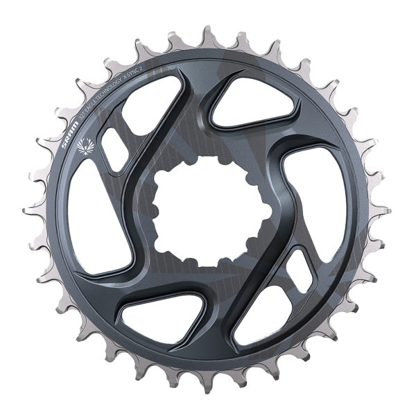SRAM Chainring Eagle CF X-Sync2 DM -4mm OffSet Fatbike 30T grey