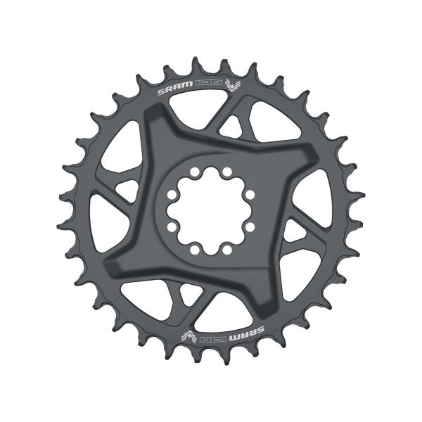 SRAM Chainring GX Eagle AXS Transmission 8-bolt 3mm Offset 34T black