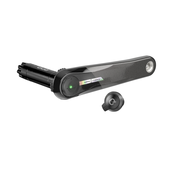 Quarq MY23 Power Meter Spindle and Left Arm Force AXS Wide DUB 170mm/Noringst black/iridescent