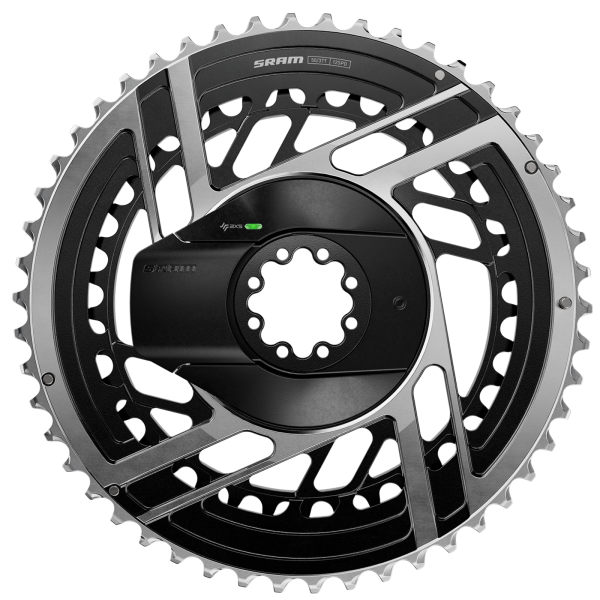 Quarq MY24 Power Meter Spider Red AXS 2x 56/43T black/silver