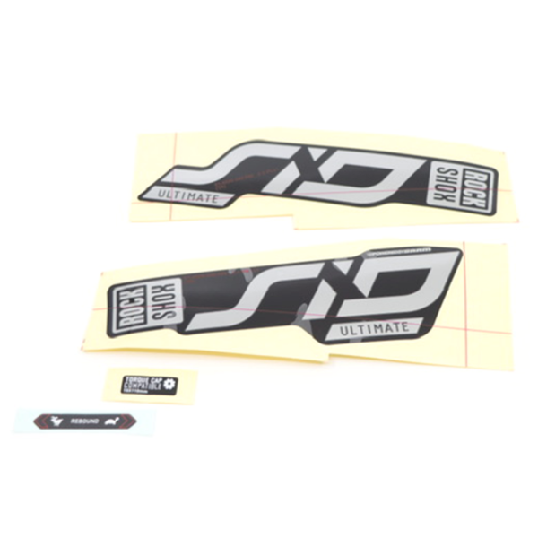 Rock Shox Fork Decal Kit, SID Ultimate -100mm 20+ polar for black