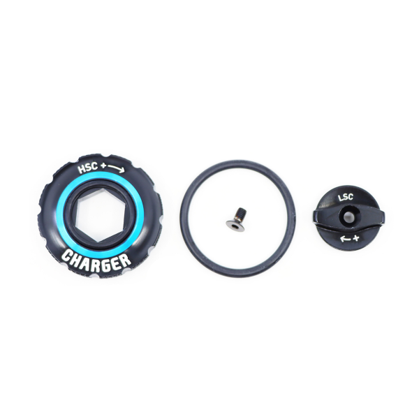 Rock Shox Knob Kit, Crown RC2 Charger2/2.1 Lyrik/Pike/BoXXer