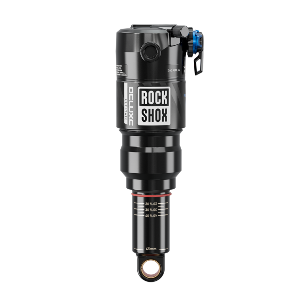 Rock Shox MY26 Rear Shock Deluxe Ultimate RCT Trunnion 185x52.5 black