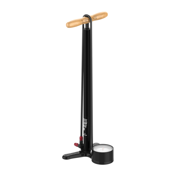 Lezyne Steel HV Floor Drive 3.5 ABS1 Pro one size flat black