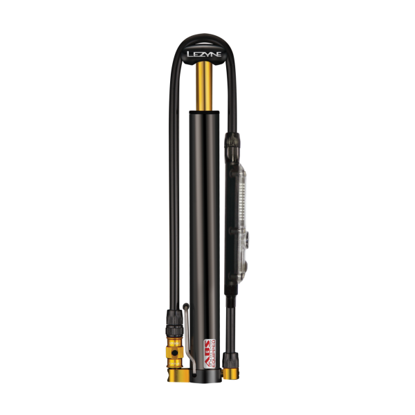 Lezyne Micro Floor Drive Digital HVG one size black gloss