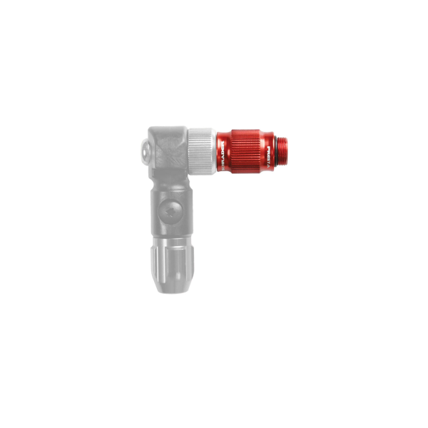 Lezyne ABS-1 Pro HP Chuck Head one size black/red