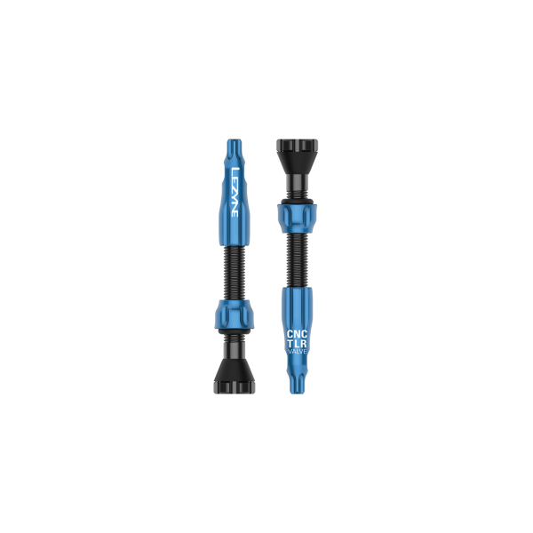 Lezyne CNC TLR Valve - 44MM one size blue