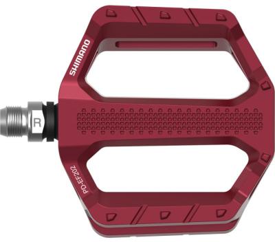 SHIMANO Pedal PD-EF202 Rot Flat Produktbild 1