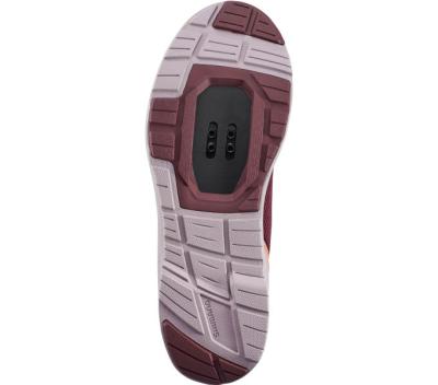 SHIMANO SHIMANO Fahrradschuhe EX300 Damen Touring SPD Gr&ouml;&szlig;e 41 Damenleisten Rot Produktbild 2