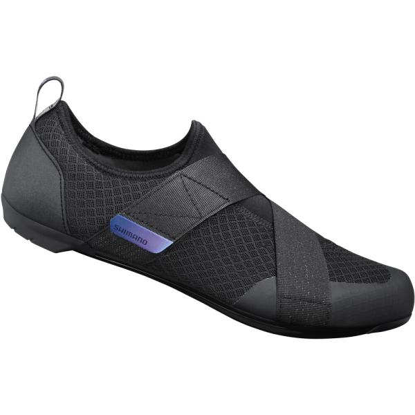 SHIMANO SHIMANO Fahrradschuhe IC100 Herren/Damen Road SPD-SL/ SPD Gr&ouml;&szlig;e 48 Schwarz
