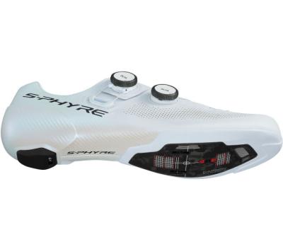 SHIMANO SHIMANO Fahrradschuhe RC903 Damen/Herren Road SPD-SL Gr&ouml;&szlig;e 45 breit Wei&szlig; Produktbild 3