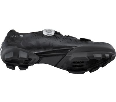 SHIMANO SHIMANO Fahrradschuhe RX600 Herren/Damen Gravel SPD Gr&ouml;&szlig;e 40 Schwarz Produktbild 3