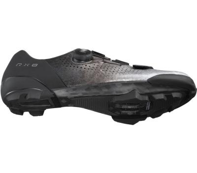 SHIMANO SHIMANO Fahrradschuhe RX801 Herren/Damen Gravel SPD Gr&ouml;&szlig;e 38 Silber Produktbild 3
