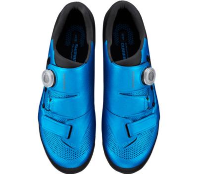 SHIMANO SHIMANO Fahrradschuhe XC502 Herren/Damen MTB SPD Gr&ouml;&szlig;e 43 breit Blau Produktbild 1
