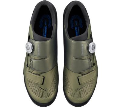 SHIMANO SHIMANO Fahrradschuhe XC502 Herren/Damen MTB SPD Gr&ouml;&szlig;e 42 breit Gr&uuml;n Produktbild 1