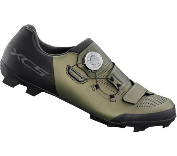 SHIMANO SHIMANO Fahrradschuhe XC502 Herren/Damen MTB SPD Gr&ouml;&szlig;e 43 breit Gr&uuml;n