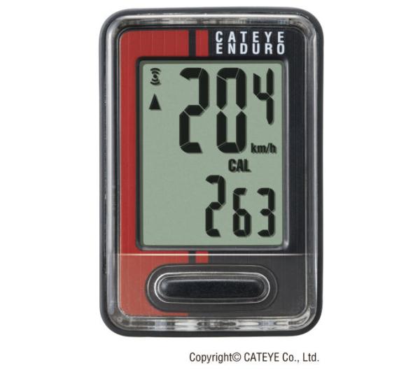 CATEYE CATEYE Fahrradcomputer Enduro Schwarz/Rot