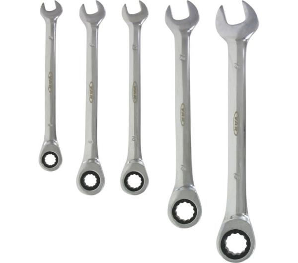 VAR Ratschen-/Gabelschl&uuml;sselsatz DV-57100 8 -15 mm