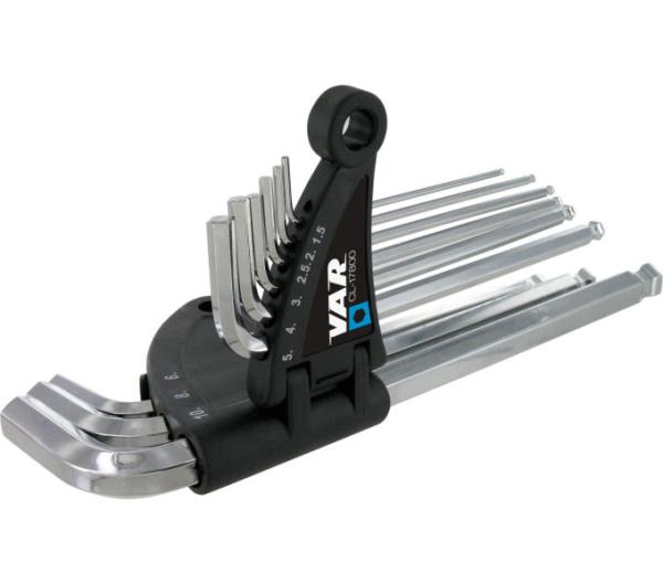 VAR Innensechskantschl&uuml;ssel CL-17800 9 teilig