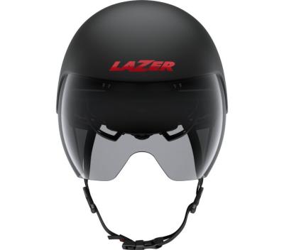 LAZER LAZER Helm Volante KinetiCore Triathlon/Zeitfahren Matte Black Red (S) 52-56 cm Produktbild 1